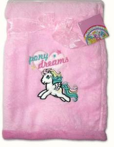 Kocyk dziecicy z Mikrofibry 76x102 10 rowy My Little Pony Kucyk Detexpol - 2837233648