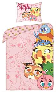 Pociel baweniana 160x200 H Angry Birds ABS8002 3079 - 2847008291