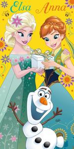 Rcznik baweniany 70x140 Frozen Kraina Lodu 4158 Anna i Elsa Faro 012 - 2842260781