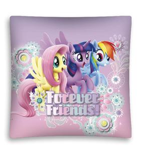 Poszewka Kucyki Pony 3D 40x40 D 9493 My Little Pony na liliowym tle poliester - 2859927020