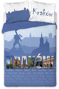 Pociel baweniana 160x200 Travel Krakw Sukiennice Wawel Smok Wiea Mariacka Faro - 2854611473