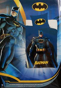 Pociel baweniana 140x200 Batman 1004 Mroczny Rycerz poszewka 70x90 - 2857987566