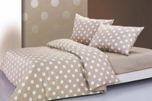 Pociel satynowa XQ 140x200 Eco Line Dot Greno - 2856332278