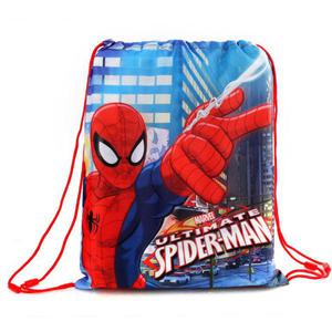 Worek szkolny na buty Spiderman 0162 Czowiek Pajk szklane domy - 2856332384