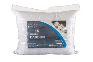 Poduszka Carbon Antystres 40x40 biaa antyalergiczna AMW - 2858388627