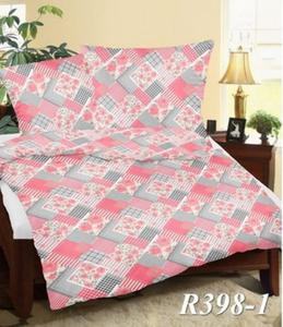 Pociel z kory 160x200 398/1 rowa kwiaty paczork na guziki 100% bawena gruba - 2859927413