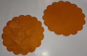 Serwetka plamoodporna r 18 cm pomaracz jednobarwna wzorzysta niska cena - 2859927605