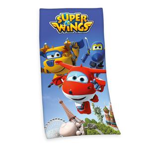 Rcznik dziecicy 75x150 Super Wings 8161 samoloty roboty baweniany - 2859927663