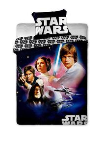 Pociel baweniana 140x200 Star Wars 3626 Gwiezdne Wojny poszewka 70x90 - 2859927773