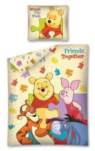 Pociel Kubu Puchatek 160x200 Puzle Friends Together 2372