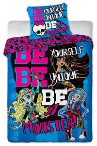 Pociel baweniana 160x200 Monster High 6611 be a monster - 2859926173