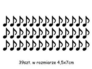 naklejki ozdobne Nutki zestaw naklejka na cian zestaw - 2845465581