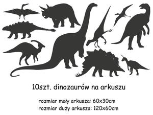 Naklejki Dinozaury zestaw naklejka na cian zestaw - 2845854479