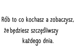 naklejka motywacyjna Rb to co kochasz a zobaczysz naklejka na cian - 2852107956