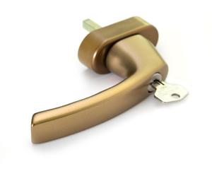 klamka okienna HOPPE model Secustic-O z kluczykiem - 2416526511