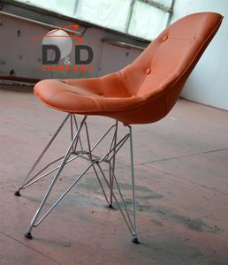 Krzesło EAMES EPC DSR kolor pomarańczowy - 2416526859