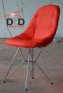 Krzesło EAMES EPC DSR kolor czerwony - 2416526860