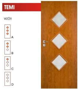 Drzwi wewntrzne VERTIM TEMI, rne wzory - 2416527241