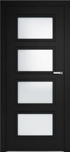 Drzwi wewntrzne INTER DOOR MANHATTAN 4 Szyby, malowane Biae - 2416529280