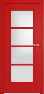 Drzwi wewnętrzne INTER DOOR PŁASKIE Duża ramka dzielona, malowane Białe - 2416529295