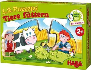 Puzzle Co jedz zwierzta, HABA - 2857940430