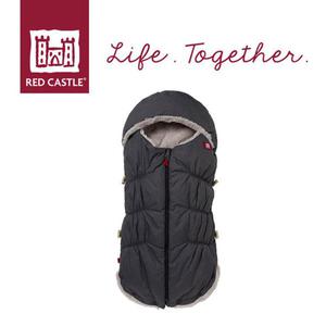 piwr zimowy do wzka i fotelika z kapturem dla noworodkw i niemowlt Babynest 0-6m Heather Grey, Red Castle - 2857553703