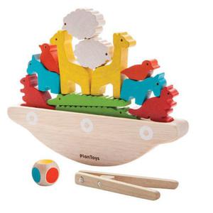 Drewniana balansujca dka - balansujca ukadanka zrcznociowa dla dzieci, Plan Toys - 2833395314