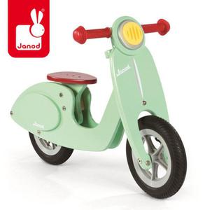 Drewniany rowerek biegowy miętowy Scooter - rowerek dla dzieci, Janod - 2853175060