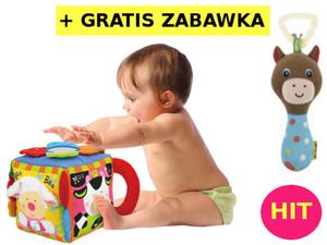 Dua interaktywna kostka - Muzyczna Farma, kostka edukacyjna dla dzieci, K's Kids - 2833395397