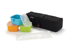 Zestaw pojemnikw do jedzenia dla dzieci w termicznej torbie z wkadem - Bento Lunch Set, SKIP HOP - 2833395639