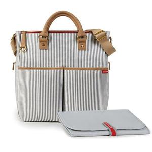 Torba do wzka Duo Special Edition French Stripe - pojemna torba dla mamy na akcesoria niemowlce, SKIP HOP - French Stripe - 2835563234