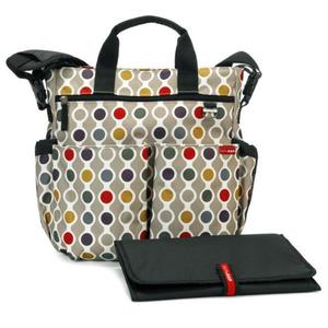 Torba do wzka Duo Signature Wave Dot - pojemna torba dla mamy na akcesoria niemowlce, SKIP HOP - Wave Dot - 2835563238