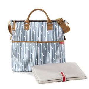 Torba do wzka Duo Special Edition Blueprint Stripe - pojemna torba dla mamy na akcesoria niemowlce, SKIP HOP - Blueprint Stripe - 2835563239