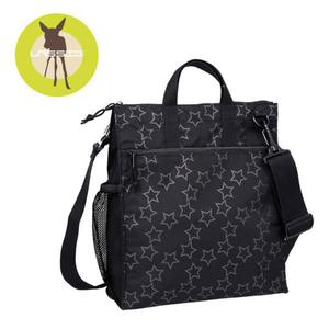 Torba do wzka dla mamy czarna - Reflective Star black, Lassig Casual Label - Black - 2853175139