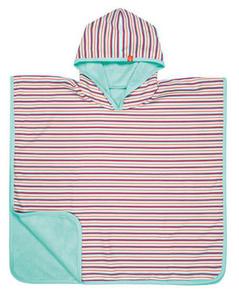 Rcznik Poncho dla dzieci do kpieli - rcznik kpielowy z kapturem Small stripes, Lassig - Small stripes - 2837417117