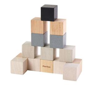 Drewniane klocki - nowoczesny design dla dzieci 18m+, Plan Toys - 2846609708