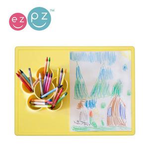 Silikonowa mata do zabawy z pojemniczkami 2w1 Flower Play Mat ta, EZPZ EUPMY001 - ty - 2853175386