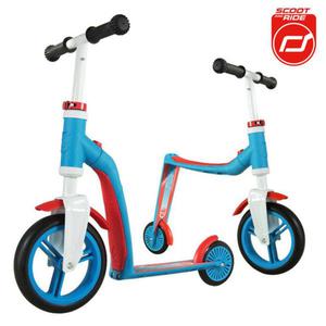 Highwaybaby 2w1 hulajnoga i rowerek 1+ Blue, Scootandride - 2853175409