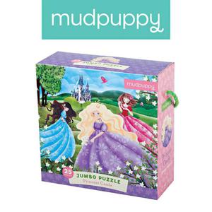 Mudpuppy Puzzle podogowe Jumbo Zamek ksiniczki 25 elementw 2+ - 2853175606