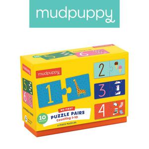 Mudpuppy Puzzle do nauki liczenia od 1 do 10 wiek 2+ - 2853175809