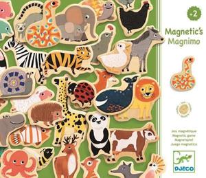 Układanka magnetyczna MAGNIMO zwierzęta, DJECO DJ03124 - 2855534344