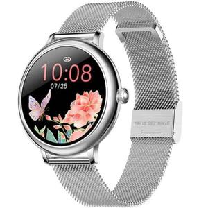 GARETT Smartwatch Garett Women Emma srebrny, stalowy - 2873882499