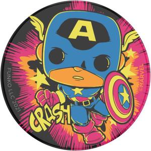 POPSOCKETS Uchwyt do telefonu Standard Funko Pop! Captain America Marvel licencja - 2873882660