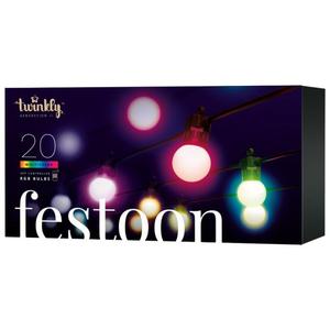 Twinkly Lampki ogrodowe Festoon 20 LED RGB - BT WiFi - 2873883126