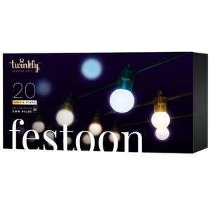 Twinkly Lampki ogrodowe Festoon 20 LED AWW - BT WiFi - 2873883128