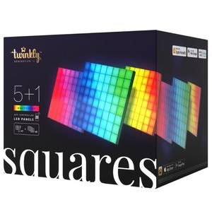 Twinkly Panele LED Squares 16x16 cm zestaw 5+1 - 2873883141