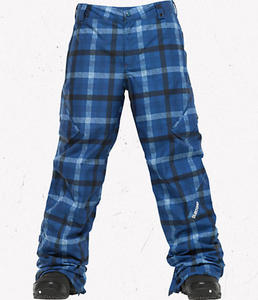 BURTON TWC Smuggler Pant Mascot Texture Plaid W12 - 2825947886