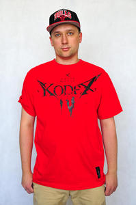 MASS t-shirt Kodex IV Basic red SS12 - 2825947947