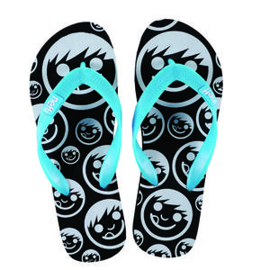 NEFF Corpo Flop black/cyan SS12 - 2825947948