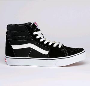 VANS Sk8-HI (black/black/white) FW13